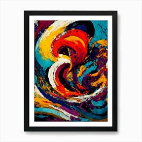 Swirls Art Print