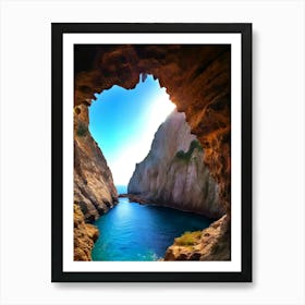 Cave Of The Sea Art Print