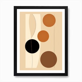 Abstract Circles 30 Art Print