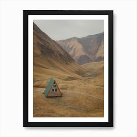 The lonely cabin Art Print