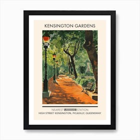 Kensington Gardens London Parks Garden 6 Art Print