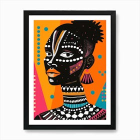 African Woman 198 Art Print