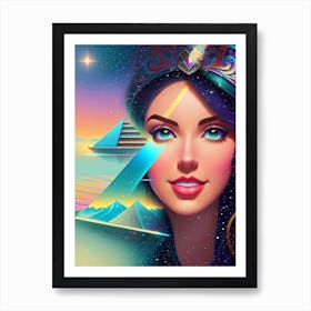 Fantasy Egyptian Woman Art Print