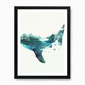 Whale Shark Canvas Print Art Print