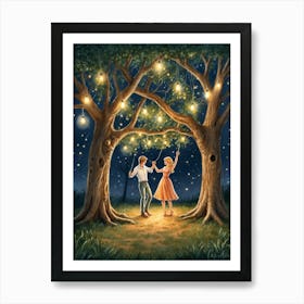 Night Under The Stars Art Print