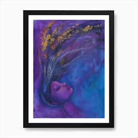 Dreaming Woman Art Print