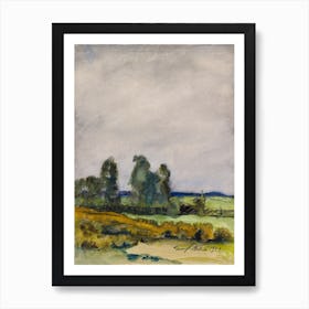 Lowland Landscape, Juho Mäkelä Art Print