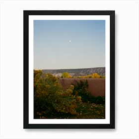 New Mexico Moon II on Film Art Print