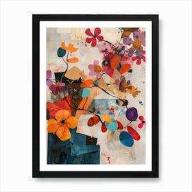 Flowers In A Vase 12 Art Print