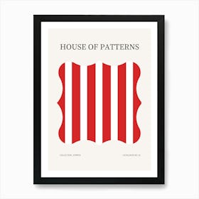 Stripes Pattern Poster 16 Art Print