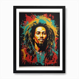 Bob Marley Print Art Print