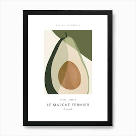 Avocado Le Marche Fermier Poster 9 Art Print