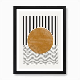 Golden Sands Art Print