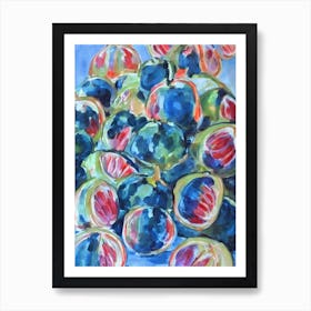 Grapefruit Classic Fruit Art Print