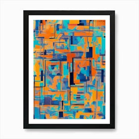 Abstract Painting 828 Poster