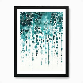 Water Droplets 2 Art Print