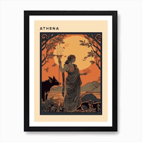 Athena Poster Art Print