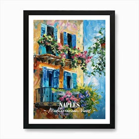 Mediterranean Views Naples 4 Art Print