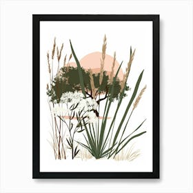 Wild Grasses Art Print