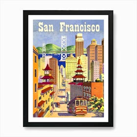 San Francisco Skyline 1 Art Print