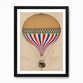 Hot Air Balloon Art Print