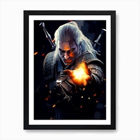 The Witcher 6 Art Print