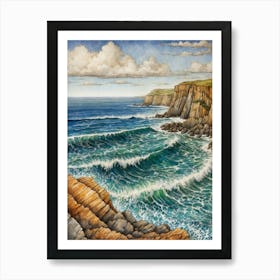 Cliffs Of Ireland Art Print