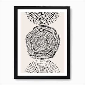 Circles III Art Print