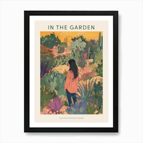 In The Garden Poster Huntington Desert Garden Usa 3 Art Print