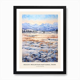 Rocky Mountain National Park United States 1 Poster Art Print