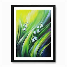 Lily Of The Valley Art 2 Art Print