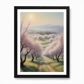 Cherry Blossoms 7 Art Print
