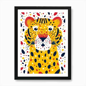 Yellow Siberian Tiger 2 Art Print