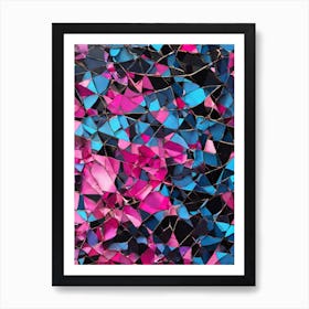 Broken Glass Art Print