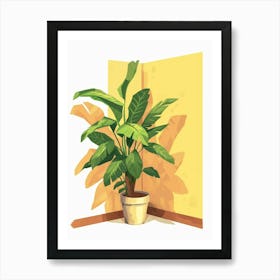 Plant In A Pot 8 Art Print