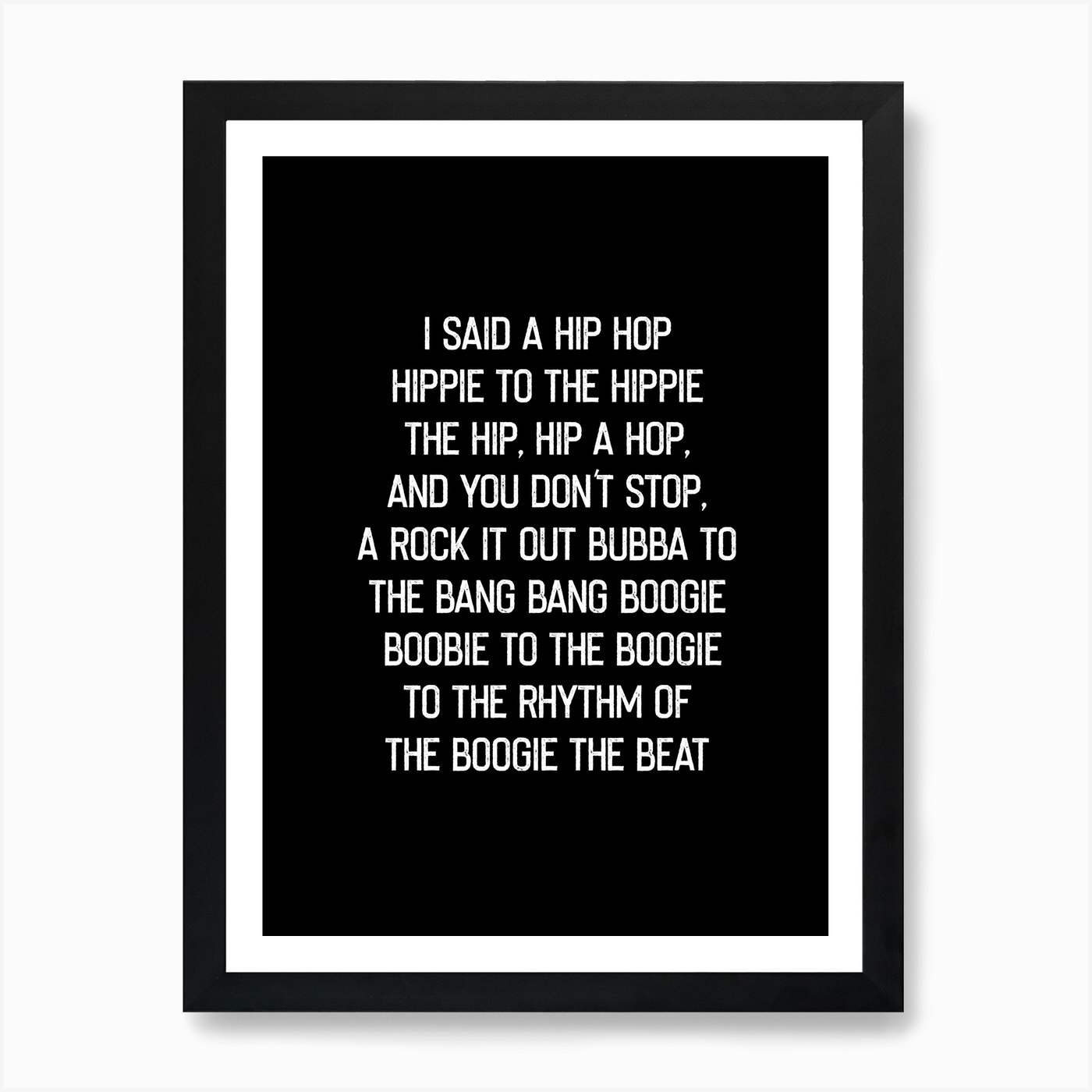 Rappers Delight Dark Art Print By Mambo Fy