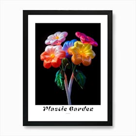 Bright Inflatable Flowers Poster Lantana 3 Art Print