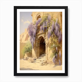 Wisteria Victorian Style 2 Art Print