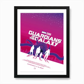 Guardian of the galaxy Art Print