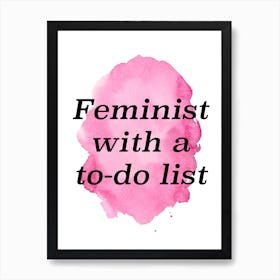 Feminist Art Print