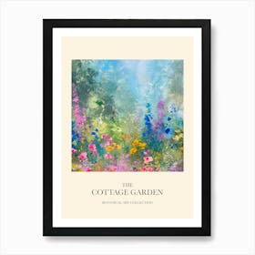 Cottage Garden Poster Wild Bloom 6 Art Print