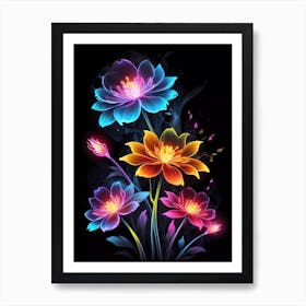 Lotus Flower Art Print