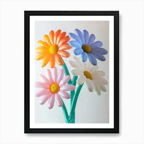 Dreamy Inflatable Flowers Oxeye Daisy 1 Art Print