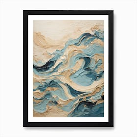 Ocean Waves Art Print