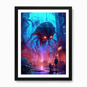 Apocalypse City 3 Art Print