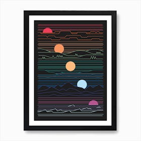 Many Lands Under One Sun Art Print