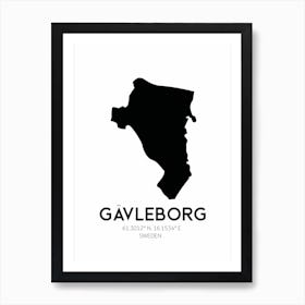 Gävleborg Sweden Art Print