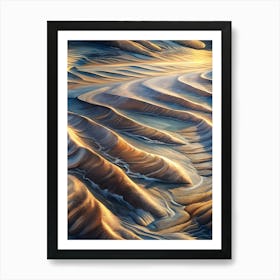 Sand Dunes 4 Art Print