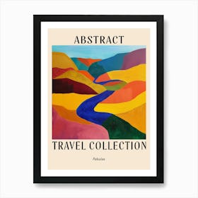 Abstract Travel Collection Poster Pakistan 3 Art Print