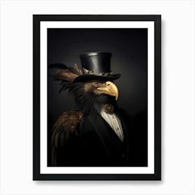 Steampunk Eagle Art Print